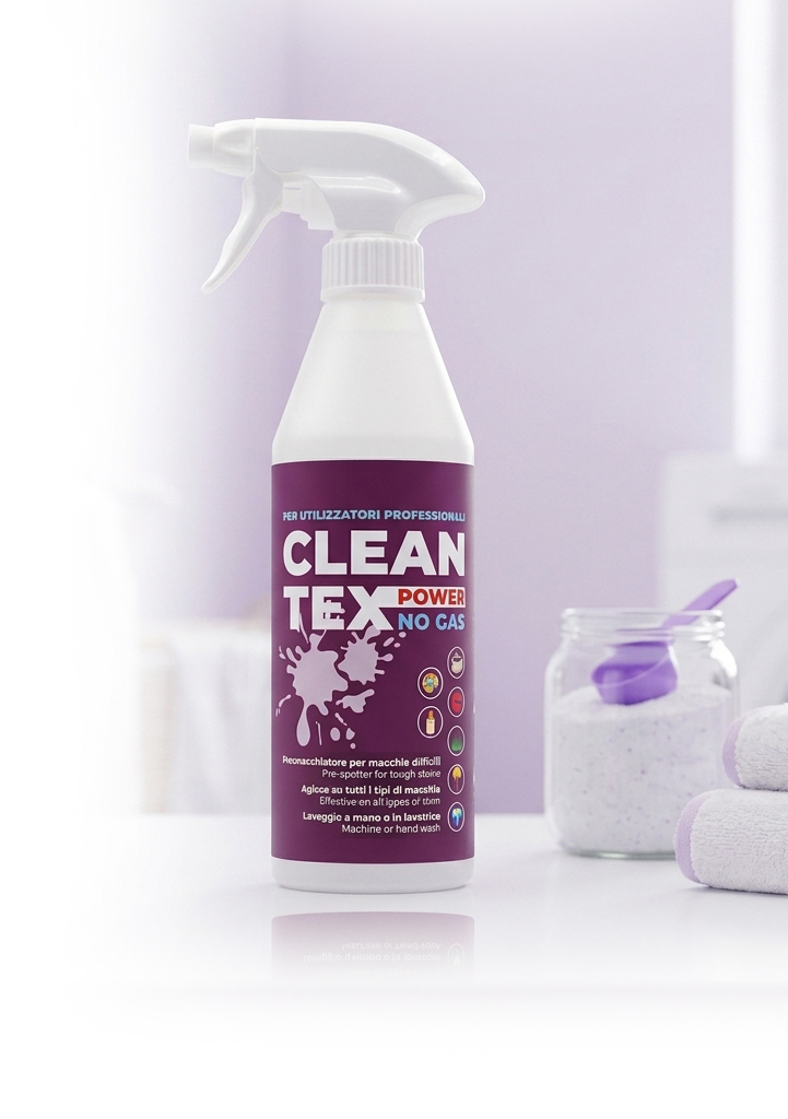 CLEANTEX POWER NO GAS banner